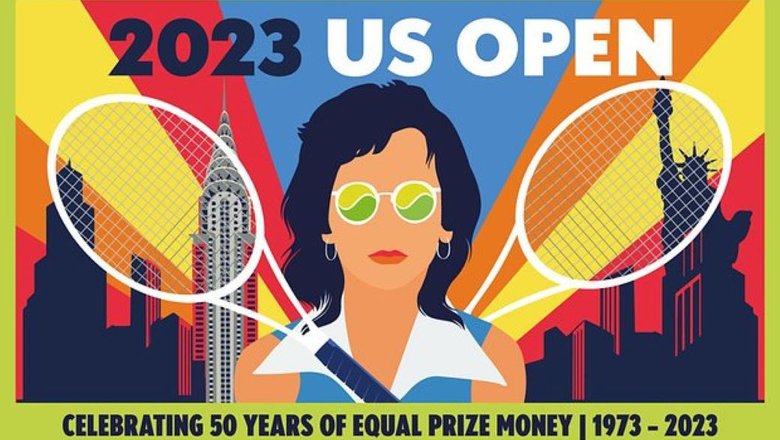 Официальный постер US Open-2023