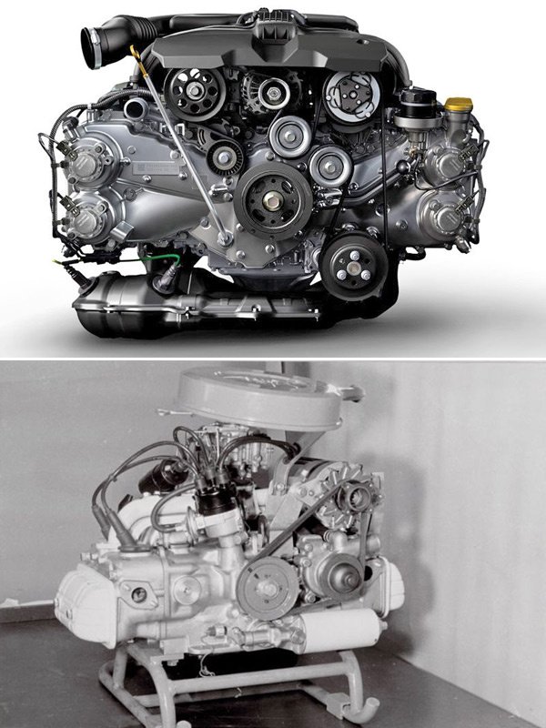 Сравните &ndash; новый двигатель от Subaru и оппозитный мотор первого поколения