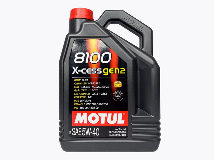 Масло Motul 8100 X-CESS GEN2 5W-40