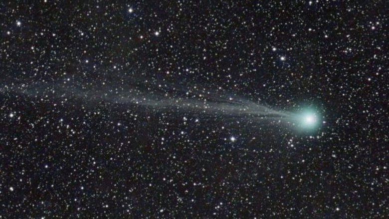Комета C/2017 S3 незадолго до самоликвидации. Фото: Technoxplora