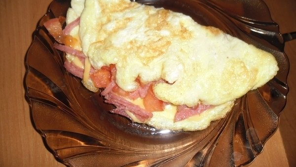 Яичница с беконом, помидорами и сыром рецепт – Американская кухня: Завтраки. «Еда»