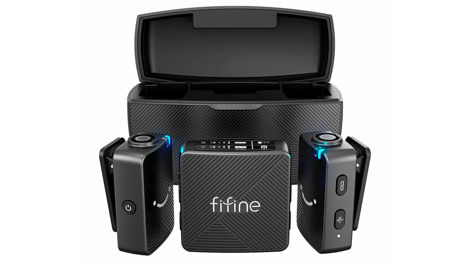 Петличный микрофон FIFINE M9 Dual Петличный микрофон FIFINE M9 Dual