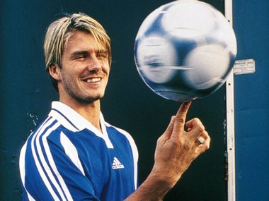 Дэвид Бекхэм в 1990-е Дэвид Бекхэм в 1990-е