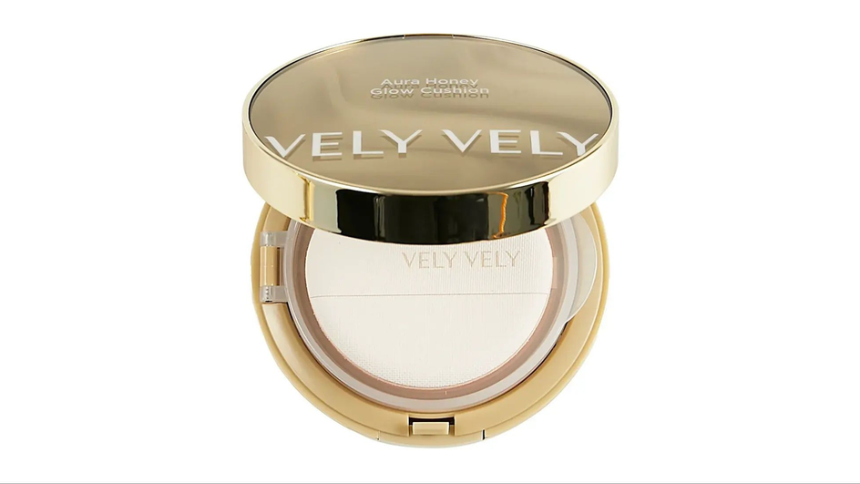 Кушон для лица фирмы Vely Vely серия Aura Honey Glow Cushion Кушон для лица фирмы Vely Vely серия Aura Honey Glow Cushion