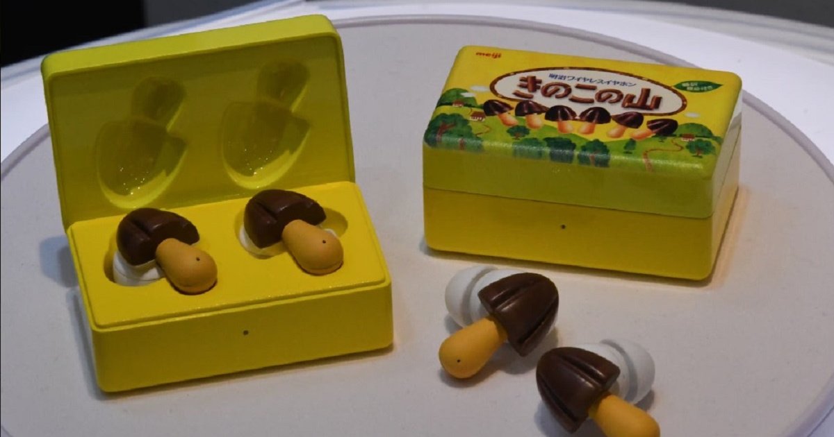 Шутка стала правдой: выпущены наушники-грибочки ChocoBoy