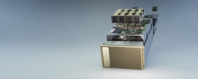 Nvidia GDX A100. Фото: Nvidia