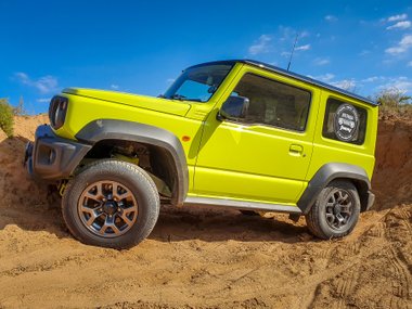 slide image for gallery: 25066 | Анонс: Suzuki Jimny в степях Калмыкии