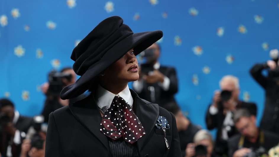 Рианна на Met Gala 2025 года Рианна на Met Gala 2025 года