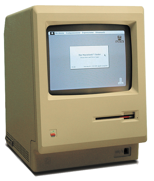 Macintosh 128K — первый персональный компьютер данной марки, выпущенный 24 января 1984 года / Wikimedia, Grm wnr, CC BY-SA 3.0