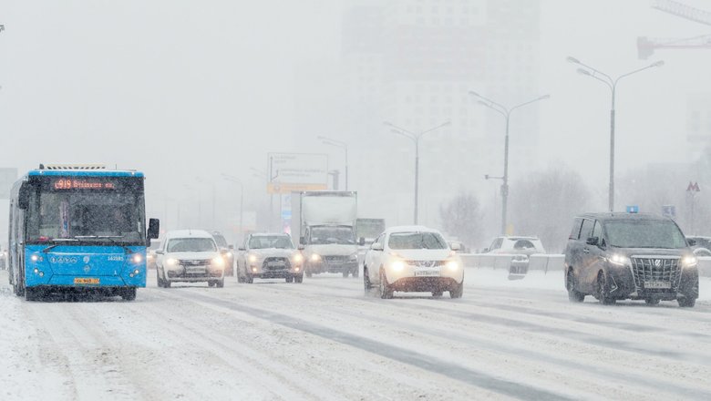 Снег Москва Снегопад