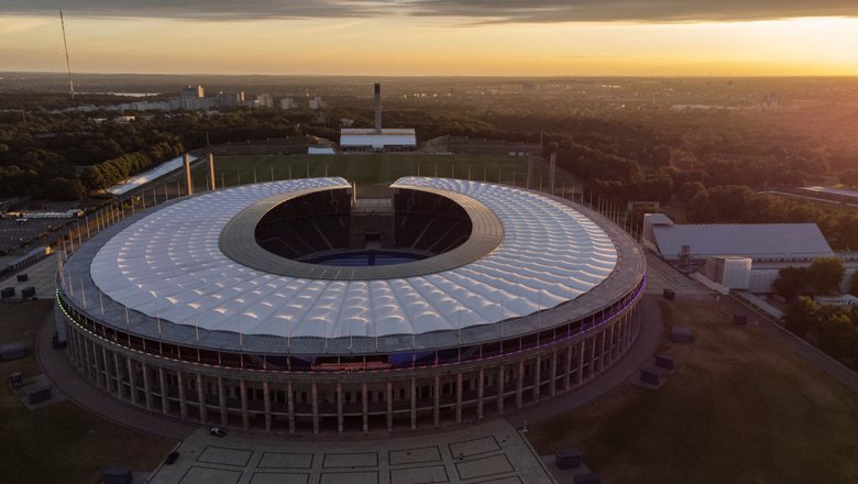 Олимпийский стадионе в Берлине, на котором пройдет финал Евро-2024