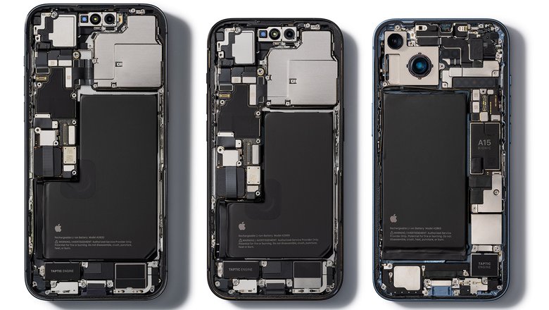 Конструкция батарей базовых и Pro-моделей iPhone 15 не отличается от предшественников
