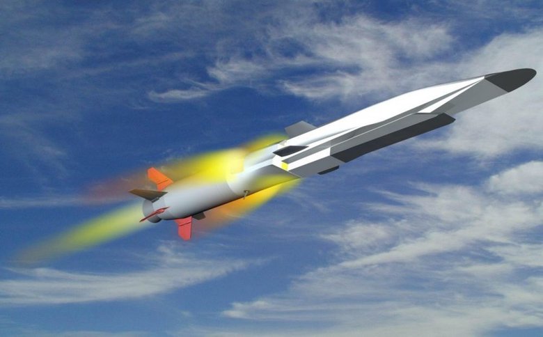 Рендер российского проекта «Циркон», или 3M22 — российская гиперзвуковая противокорабельная крылатая ракета. Фото: Военное обозрение