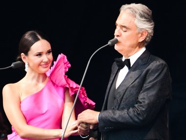 Аида Гарифуллина и Андреа Бочелли Аида Гарифуллина и Андреа Бочелли