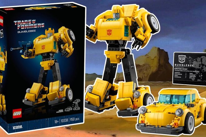 Набор LEGO Icons Transformers Bumblebee