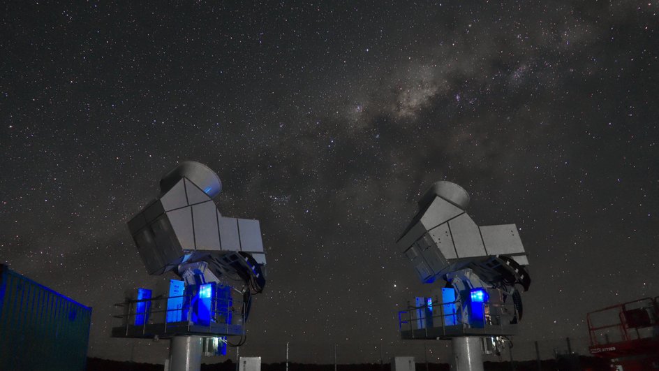 Обсерватория Cosmology Large Angular Scale Surveyor (CLASS) в Чили Обсерватория Cosmology Large Angular Scale Surveyor (CLASS) в Чили