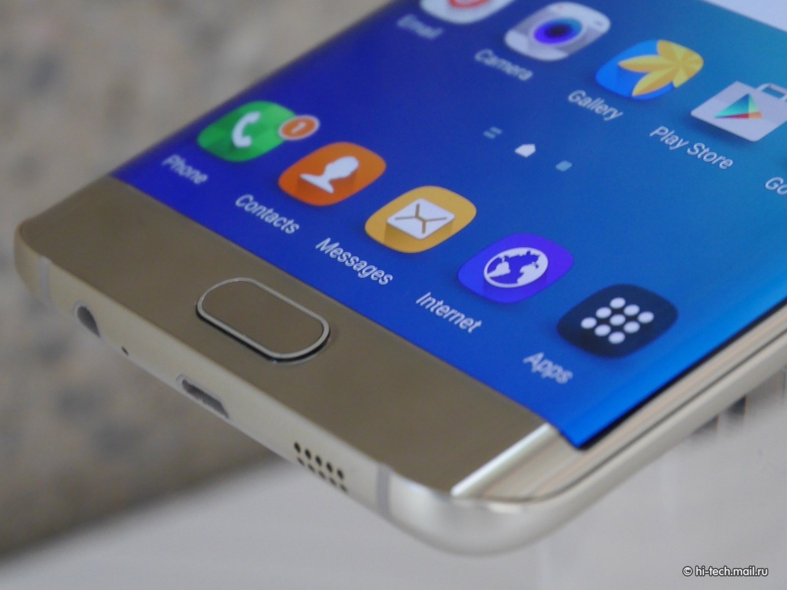 Samsung Galaxy S6 edge+: первые впечатления и видео - Hi-Tech Mail.ru