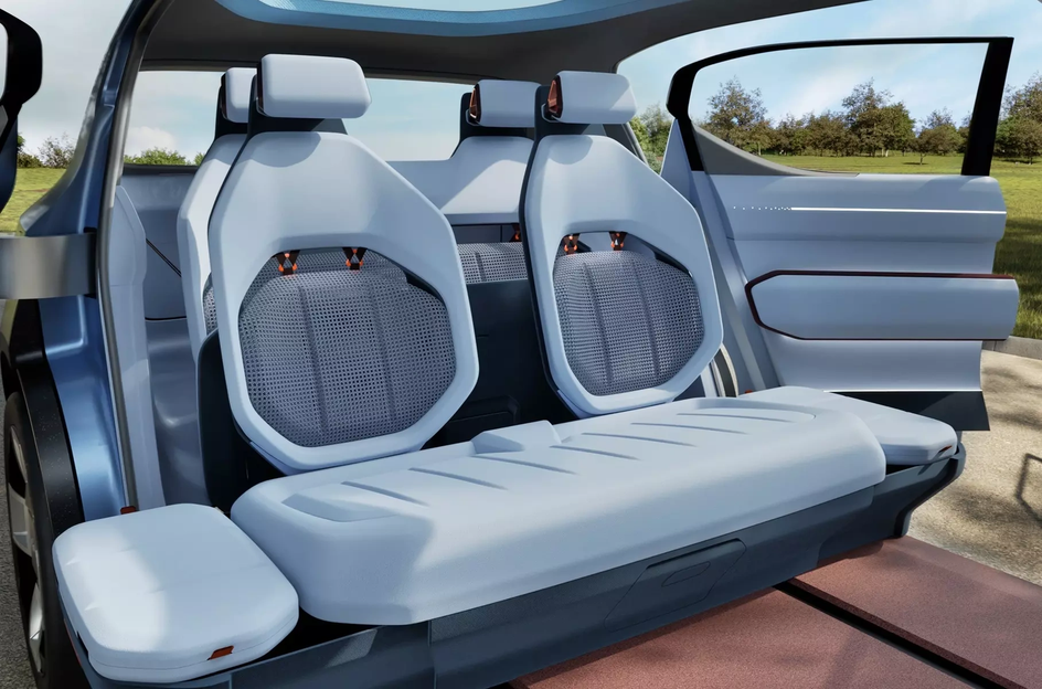 Kia EV2: бюджетный электрический кроссовер с салоном-трансформером Kia EV2: бюджетный электрический кроссовер с салоном-трансформером