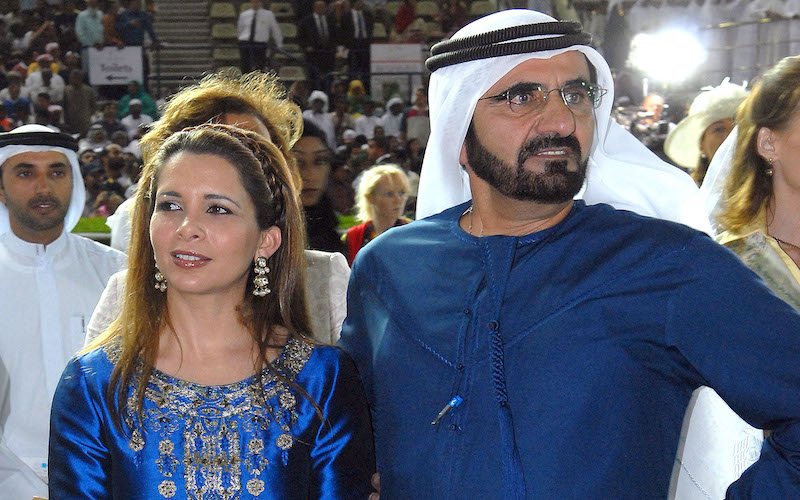 Принцесса Хайя и эмир Дубая Мохаммед ибн Рашид