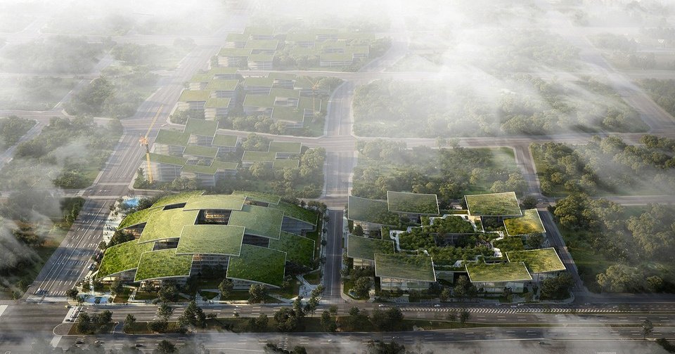 Кампус AI City: как будет выглядеть город будущего в Китае