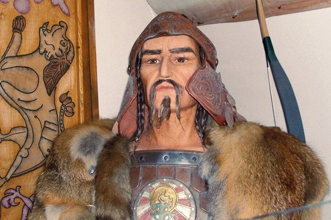 Восковая фигура Аттилы из венгерского музея Восковая фигура Аттилы из венгерского музея