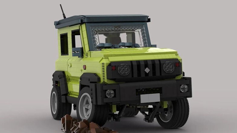 slide image for gallery: 28480 | Suzuki Jimny из Lego