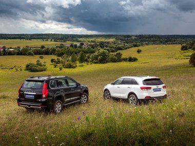 slide image for gallery: 18142 | Kia Sorento Prime и Haval H9