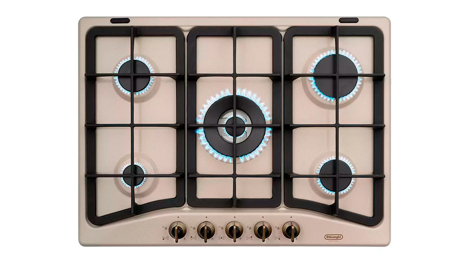 Встраиваемая газовая варочная панель DeLonghi OWF 57 PRO Встраиваемая газовая варочная панель DeLonghi OWF 57 PRO