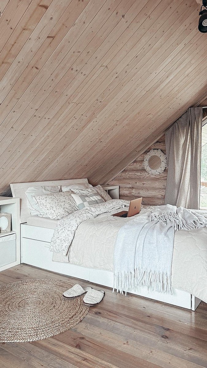 Спальня на даче: правила дизайна и подходящие стили (70 фото)
