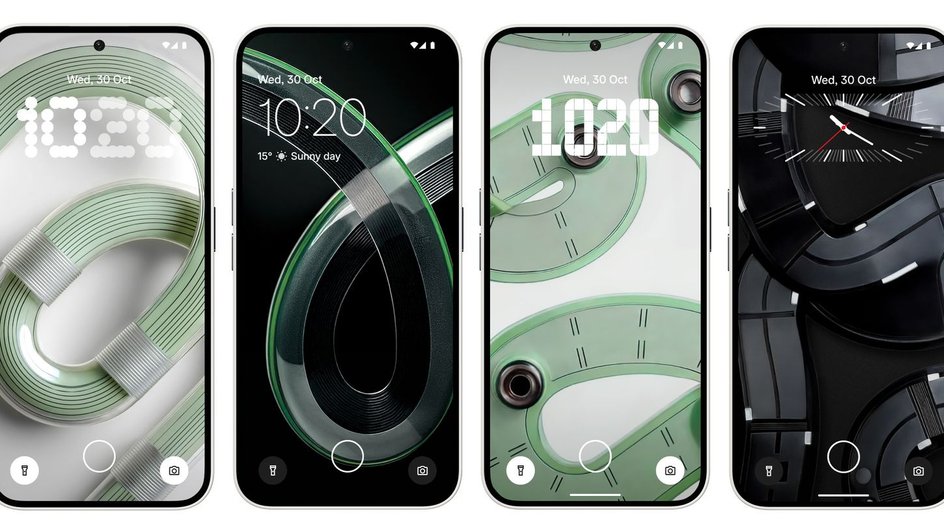 Новые обои в Nothing Phone 2A Plus Community Edition