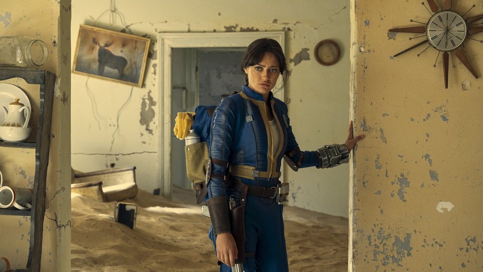 Элла Пернелл в сериале «Фоллаут» Элла Пернелл в сериале «Фоллаут»
