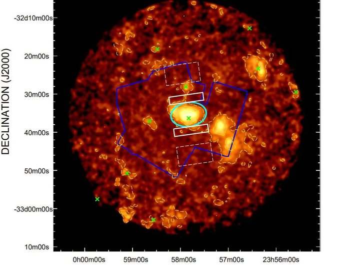 обработанный снимок NGC 7793 обработанный снимок NGC 7793