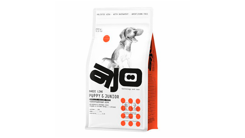 Корм для щенков AJO Dog PUPPY JUNIOR