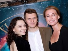 Мария Кончаловская, Никита Кузьмин и Любовь Толкалина Мария Кончаловская, Никита Кузьмин и Любовь Толкалина