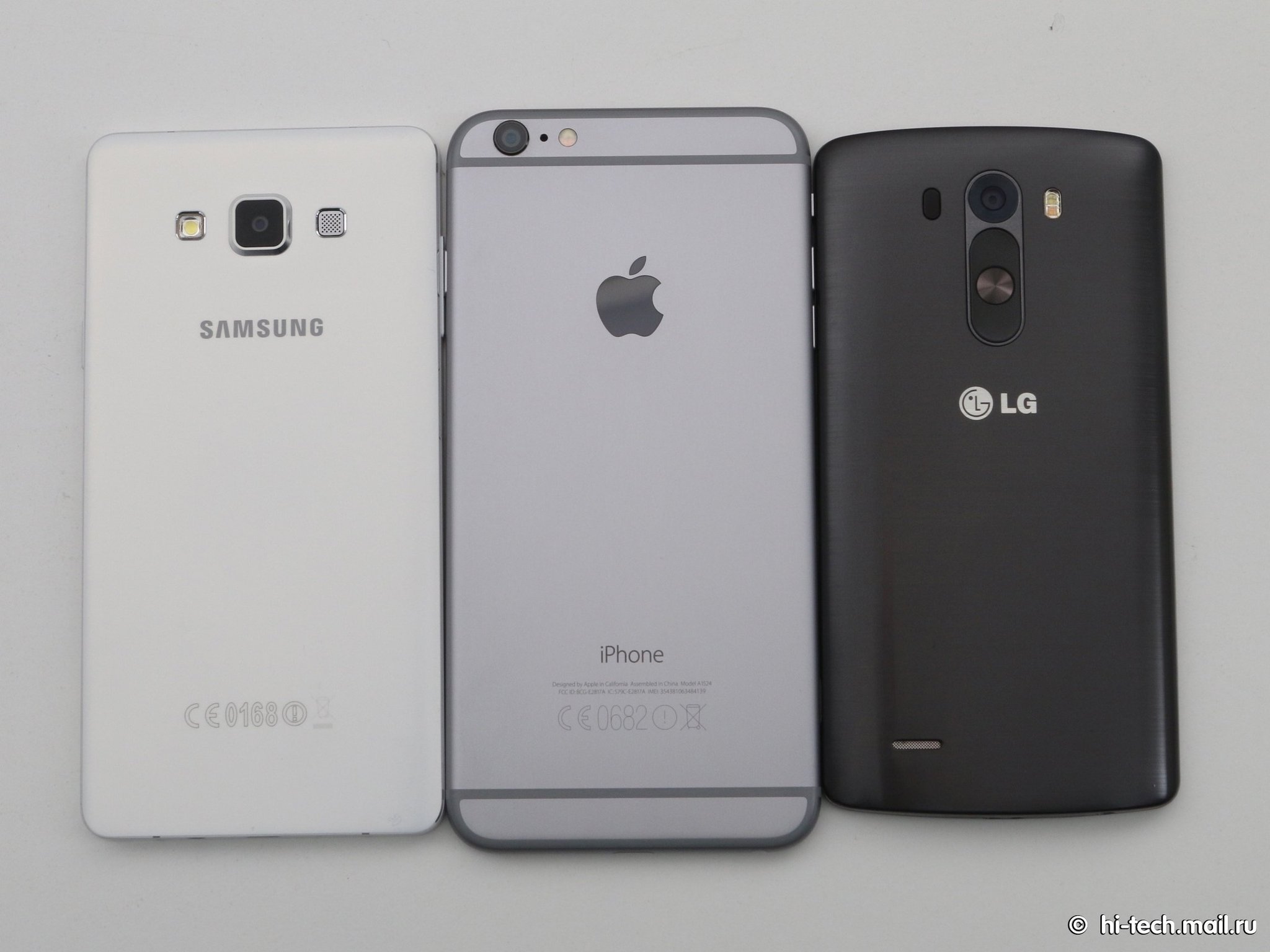 Фотоcравнение: Samsung Galaxy A7, Apple iPhone 6 Plus, LG G3 - Hi-Tech  Mail.ru