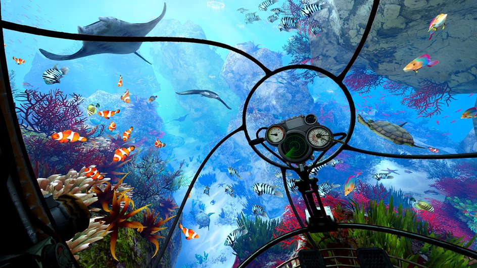С Summer Funland вы окажетесь в самом настоящем аквапарке и сможете виртуально прокатиться на любимых аттракционах.
