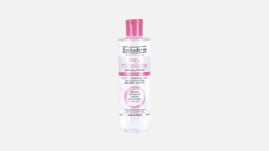 Мицеллярная вода Evoluderm Eau Micellaire Demaquillante. Мицеллярная вода Evoluderm Eau Micellaire Demaquillante.