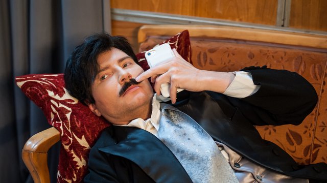 Николай Басков на съемках сериала «Хор» Николай Басков на съемках сериала «Хор»