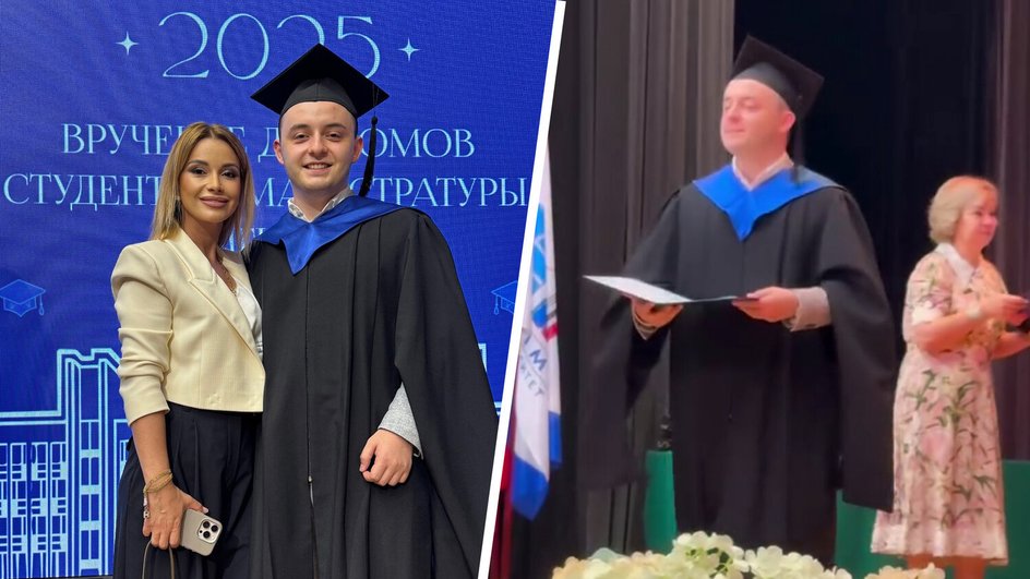 Ольга Орлова с сыном / фото: соцсети