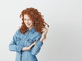 Кудрявые волосы, Рыжие волосы, Девушка Кудрявые волосы, Рыжие волосы, Девушка
