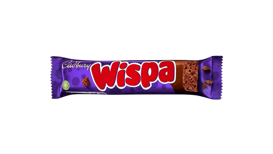 Шоколадный батончик фирмы Wispa серия Cadbury
