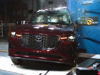 Краш-тест Mazda CX-80 EuroNCAP Краш-тест Mazda CX-80 EuroNCAP