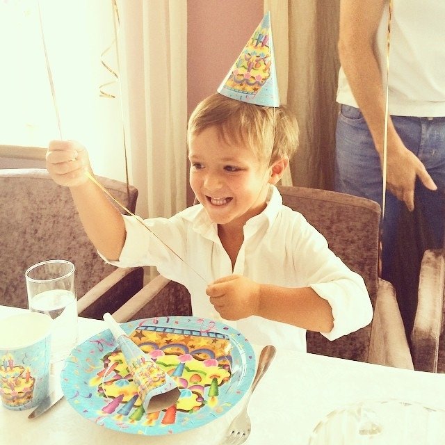 Сыну Алены Богдану исполнилось 4 года - поздравляем!