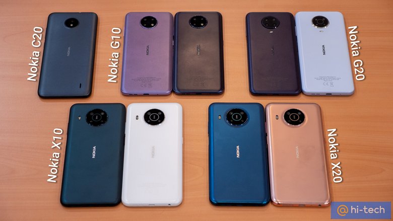 Как выглядит новая линейка смартфонов Nokia