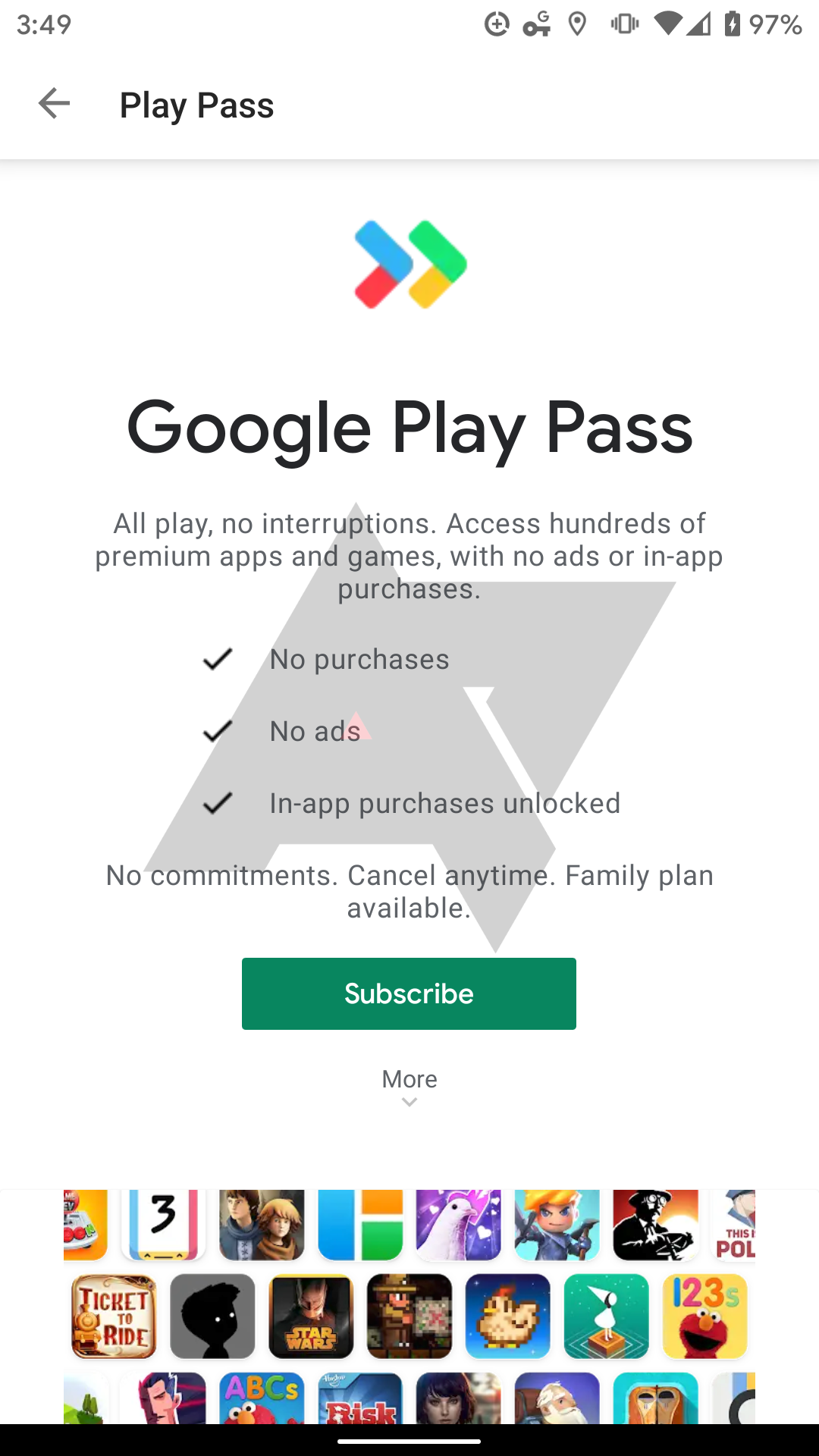 Play Pass: Google начнет продавать приложения и игры по подписке - Hi-Tech  Mail.ru