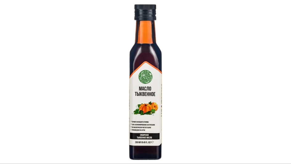 Тыквенное масло фирмы Siberian Green
