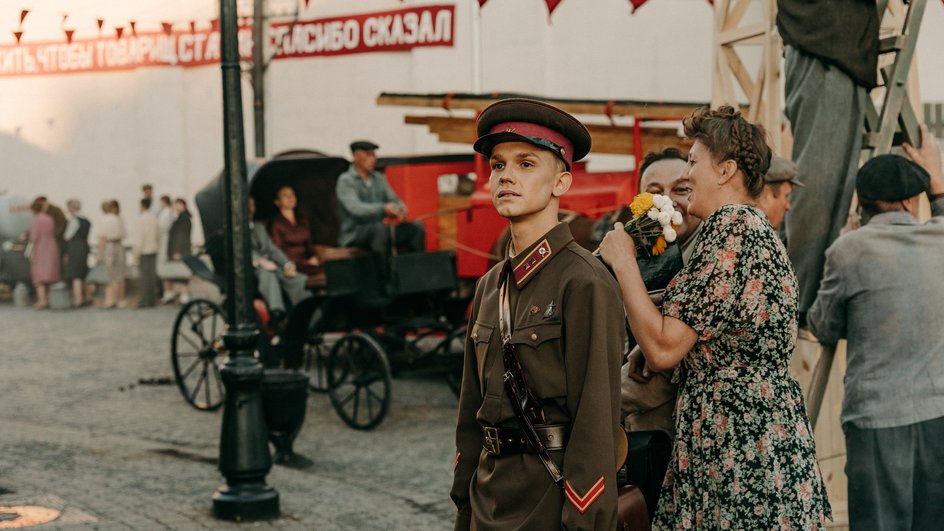 Владислав Миллер на съемках фильма «В списках не значился» Владислав Миллер на съемках фильма «В списках не значился»