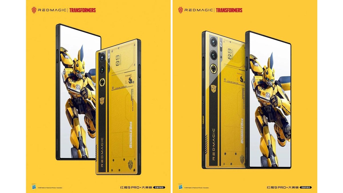 Лимитированный Red Magic 9 Pro+ Bumblebee Transformers Edition представлен  официально (цена) - Hi-Tech Mail.ru