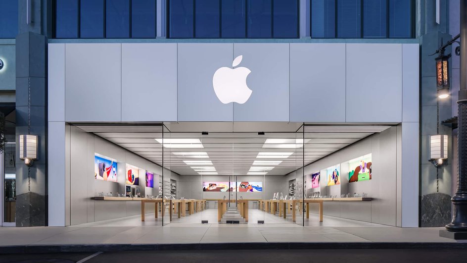 Фасад магазина Apple Store