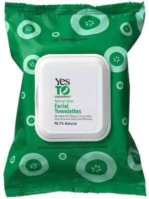 Влажные салфетки для снятия макияжа Yes to Cucumbers, 360 руб.
